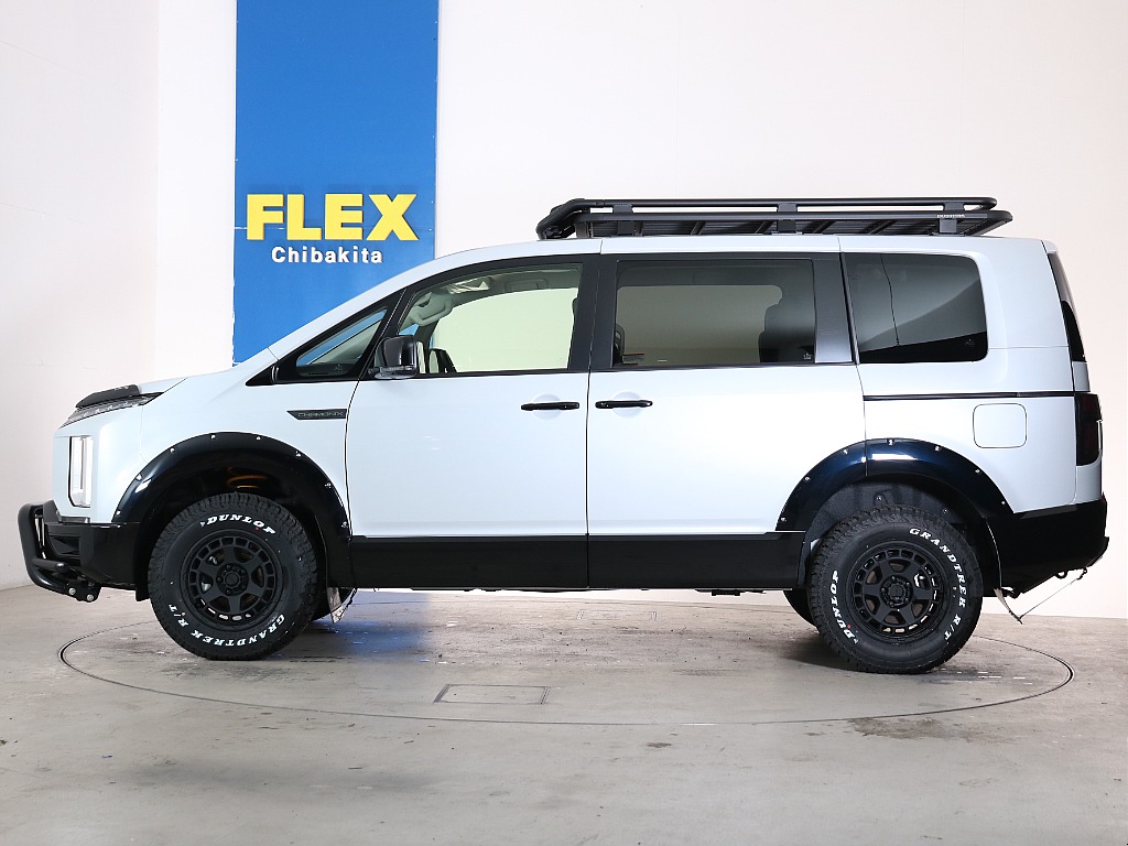 ラックを装備することによってアウトドア仕様に大変身！活躍すること間違いなし！