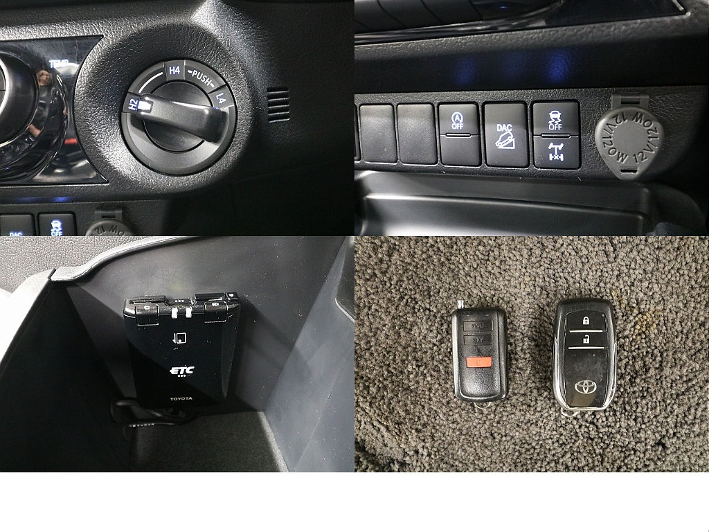 パートタイム式４ＷＤ☆リヤデフロック☆ＥＴＣ☆純正リモートスタート☆