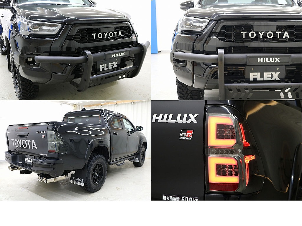 ＪＡＯＳリフトＵＰセット☆ジーアイギア製バンパーガード☆ＬＥＤスモークテールランプ☆ガナドール４本出しマフラー☆ヒッチメンバー☆