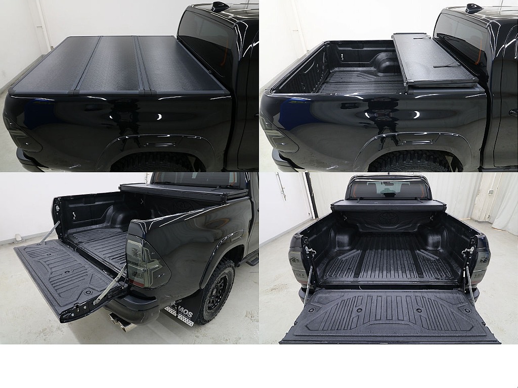 三つ折りハードトノカバー☆純正ベッドライナー装着済み☆