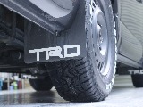 TRDマッドフラップも装備されております！