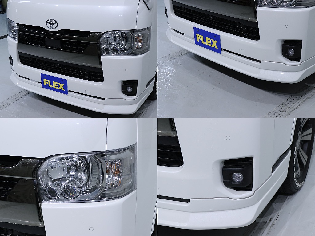 FLEXオリジナルフロントスポイラー付き！