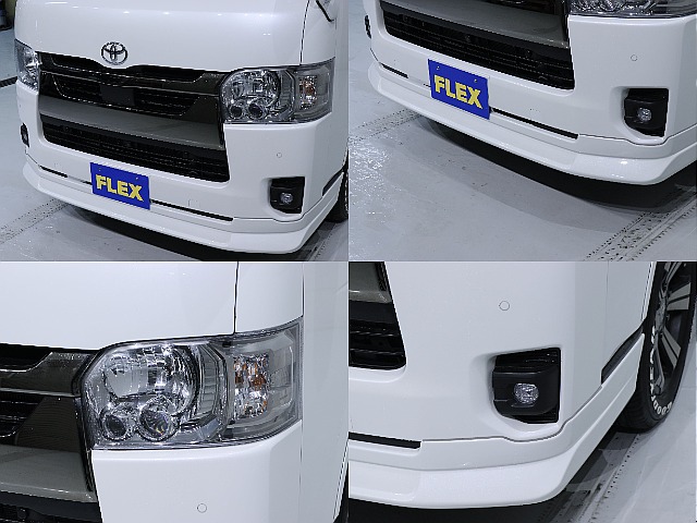 FLEXオリジナルフロントスポイラー付き！