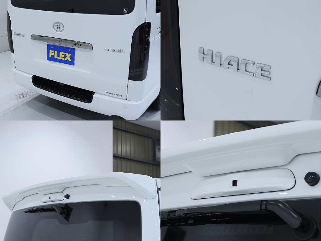 リアスポイラーのご利用も可能です！