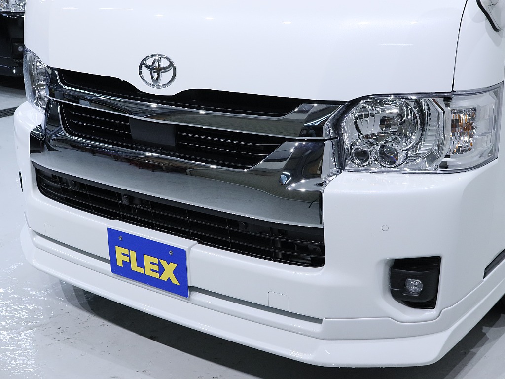 FLEXオリジナルフロントスポイラー付き！