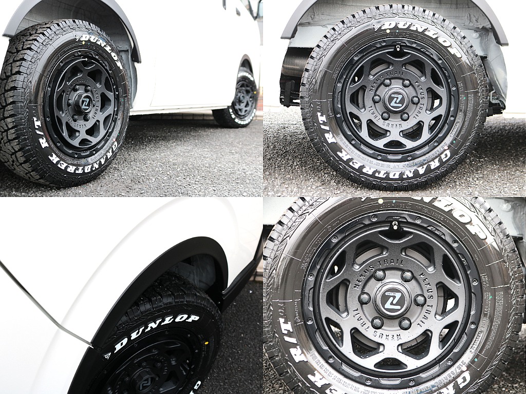 NT-1 16インチアルミホイール×グラントレックR/Tタイヤ☆