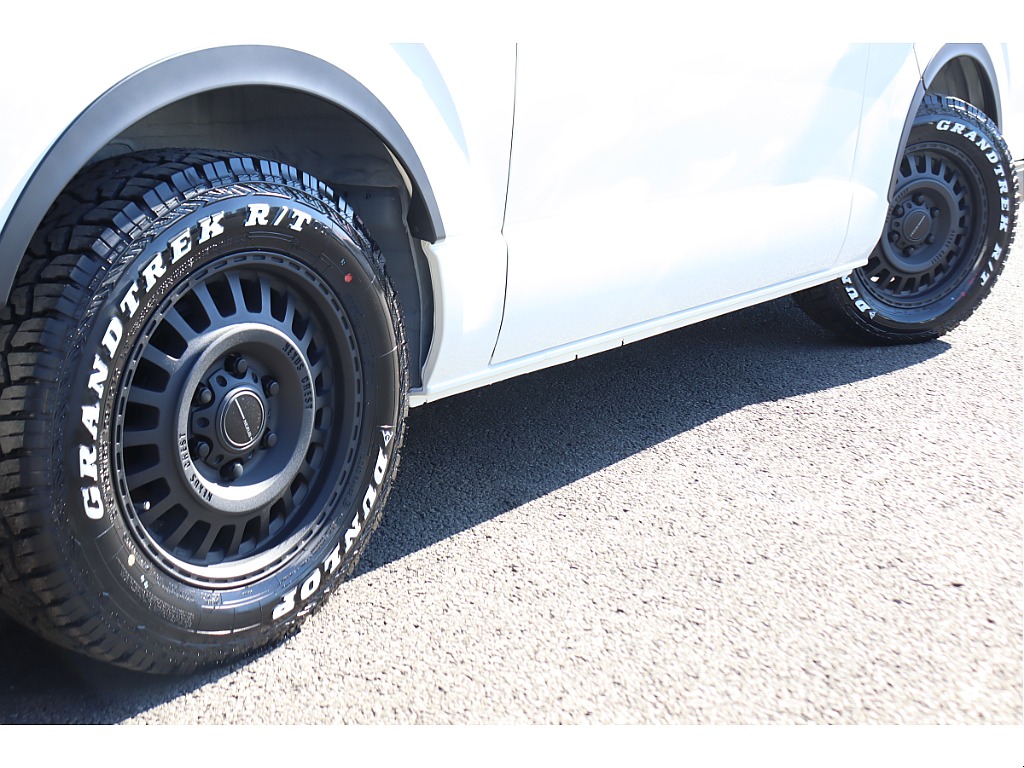 オフロードスタイルにはピッタリなダンロップ/グランドトレックRTタイヤ！