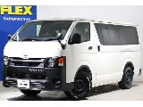 【新車入庫】ハイエースバン　DX　ガソリン２WD　ReClassic丸目　ダンロップタイヤ　NC-1/16インチAW アルパインナビ　ベッド　シートカバー！