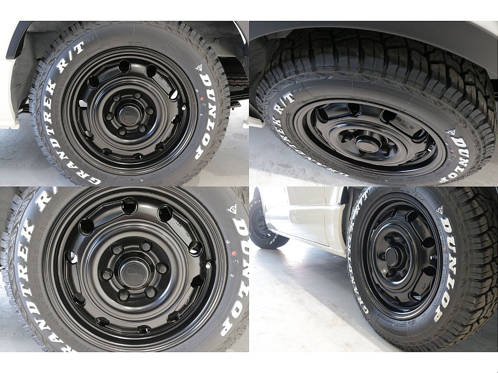 ダンロップグラントレック１６インチタイヤ装備！！