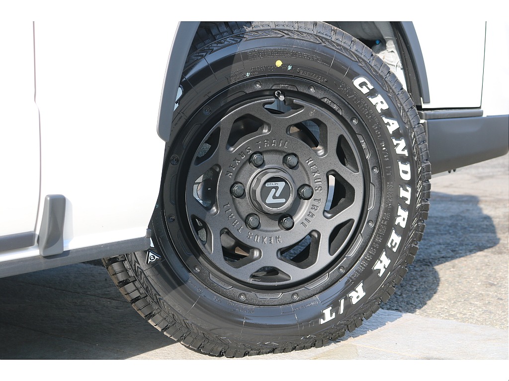 FLEX NT-1 16インチアルミ、ダンロップGRAND TREKタイヤ！