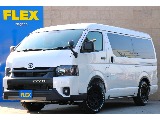 ハイエース長野店までお問合せお待ちしております！ 新車ハイエースワイドバンS-GLダークプライムⅡガソリン4WD！迫力のあるブラックエディション！大画面のBIG-Xナビ付き！