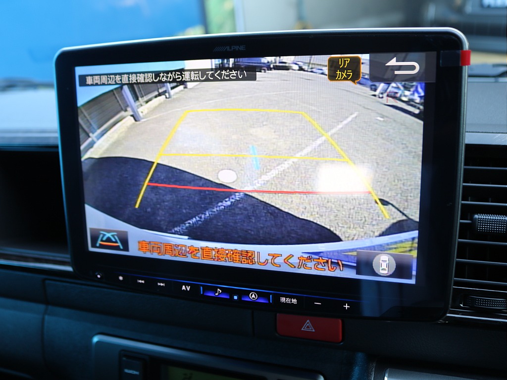 バックカメラも完備しております！