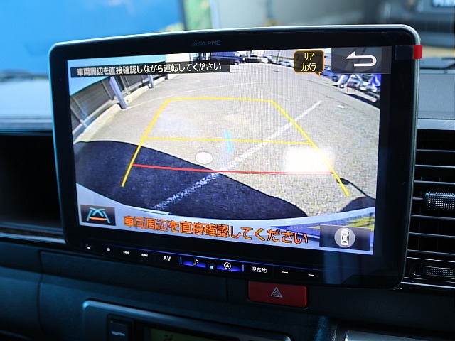 バックカメラも完備しております！