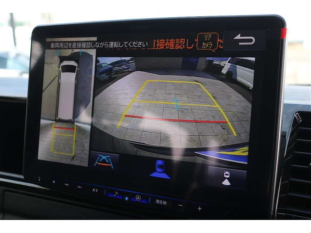 バックカメラ、パノラミックビューモニター！