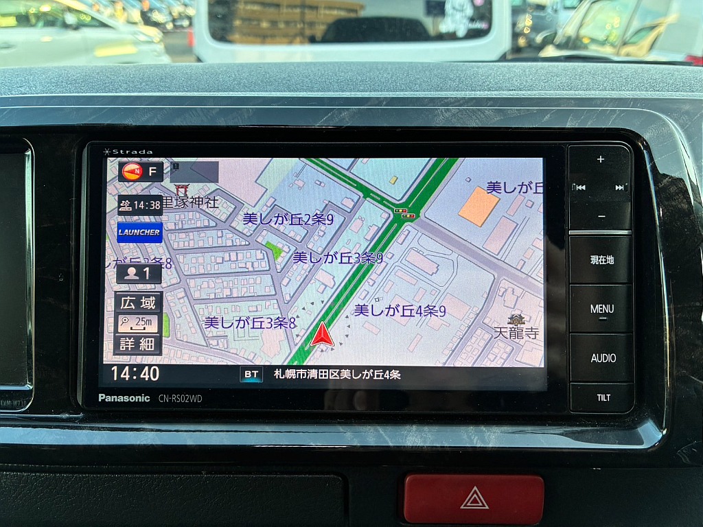 Panasonic7インチストラーダナビ付き！
