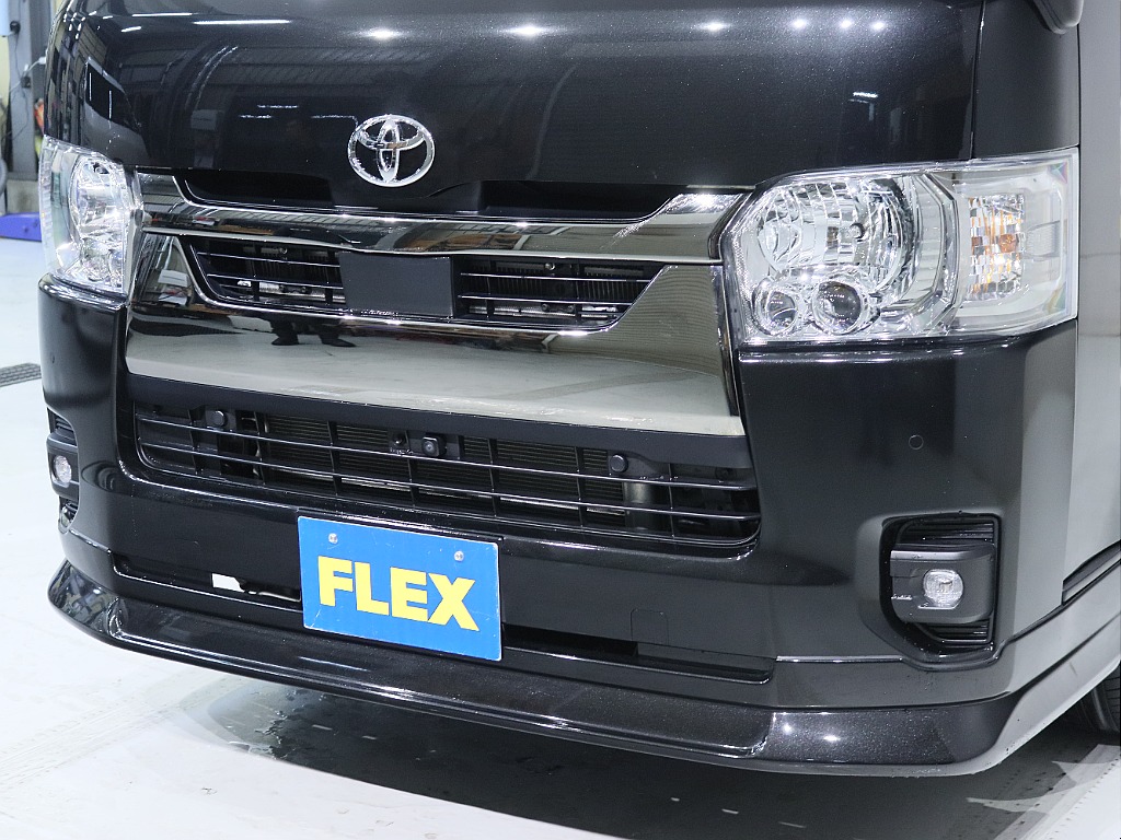 FLEXオリジナルフロントスポイラー付き！