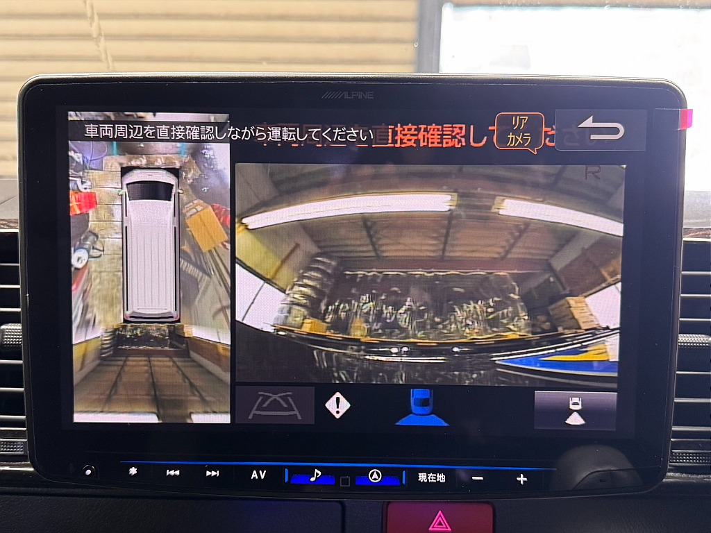 バックカメラ、パノラミックビューモニター完備！