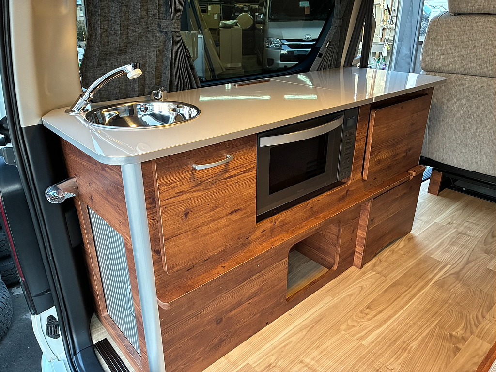 使いやすいギャレー！