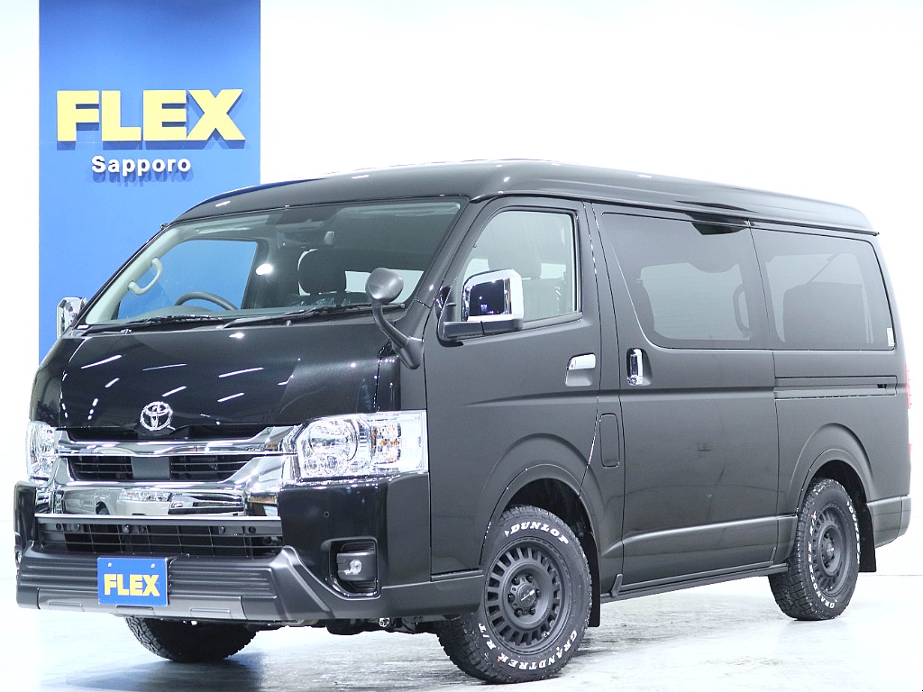 トヨタ&nbsp;ハイエース&nbsp;ワゴン2.7GLロング ミドルルーフ 4WD&nbsp;【necross】【オフロード】&nbsp;北海道