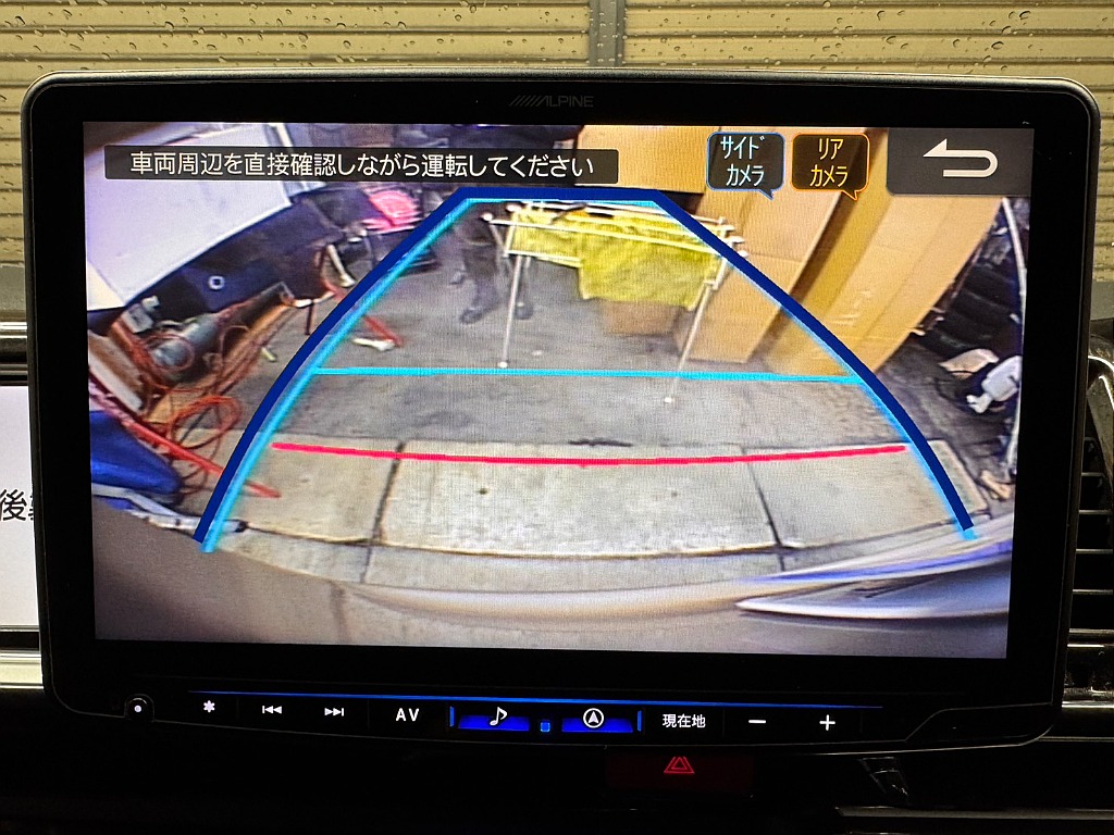 バックカメラももちろん装備済みです。