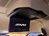 ALPINE　12.8inフリップダウンモニター付き！