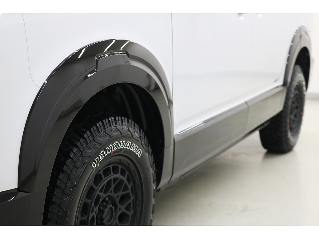 新型ホイールアーチモール（ブラック）☆