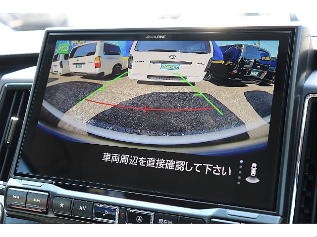 バックカメラ！