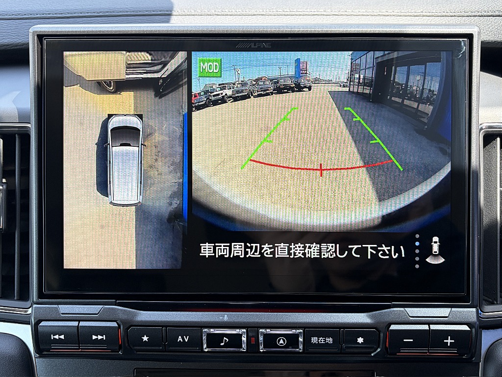 バックカメラ連動☆