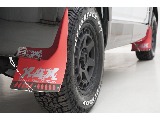 新品autoflags社製 MUD FLAP RED MODEL☆