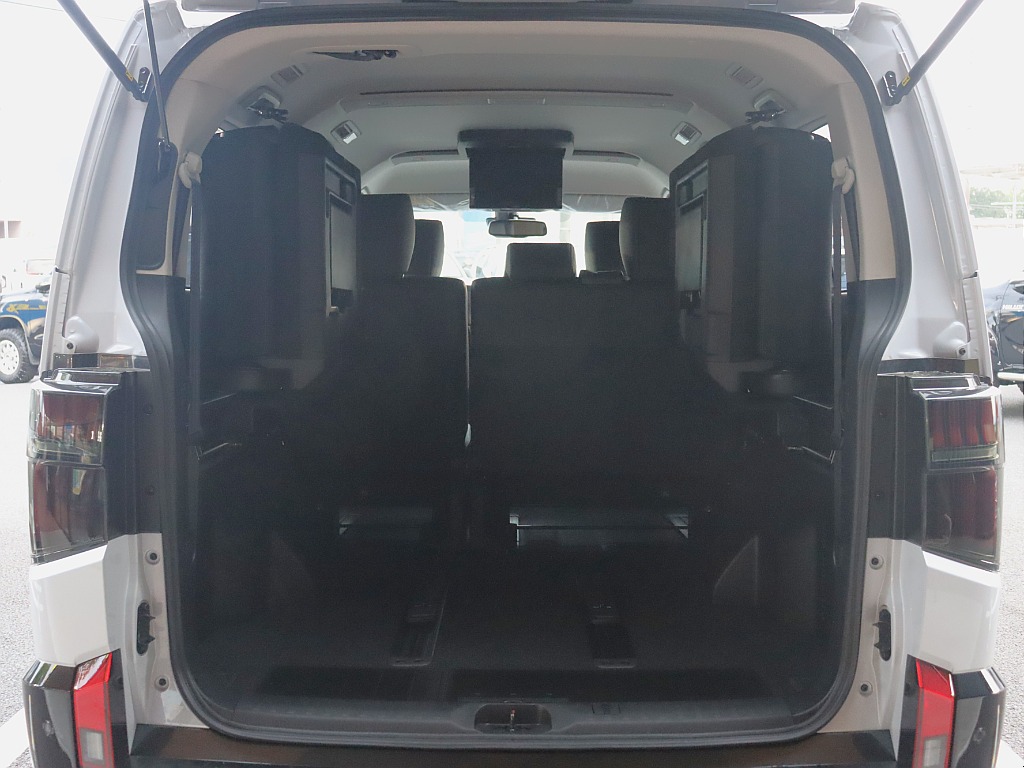 格納すればラゲッジスペースは広々！