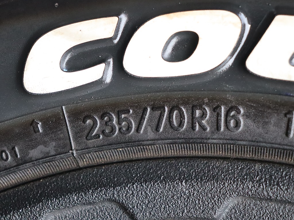 タイヤサイズはこちら！