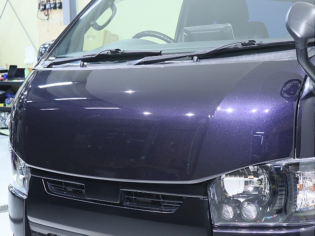 バットフェイスボンネットでイカついフェイス！