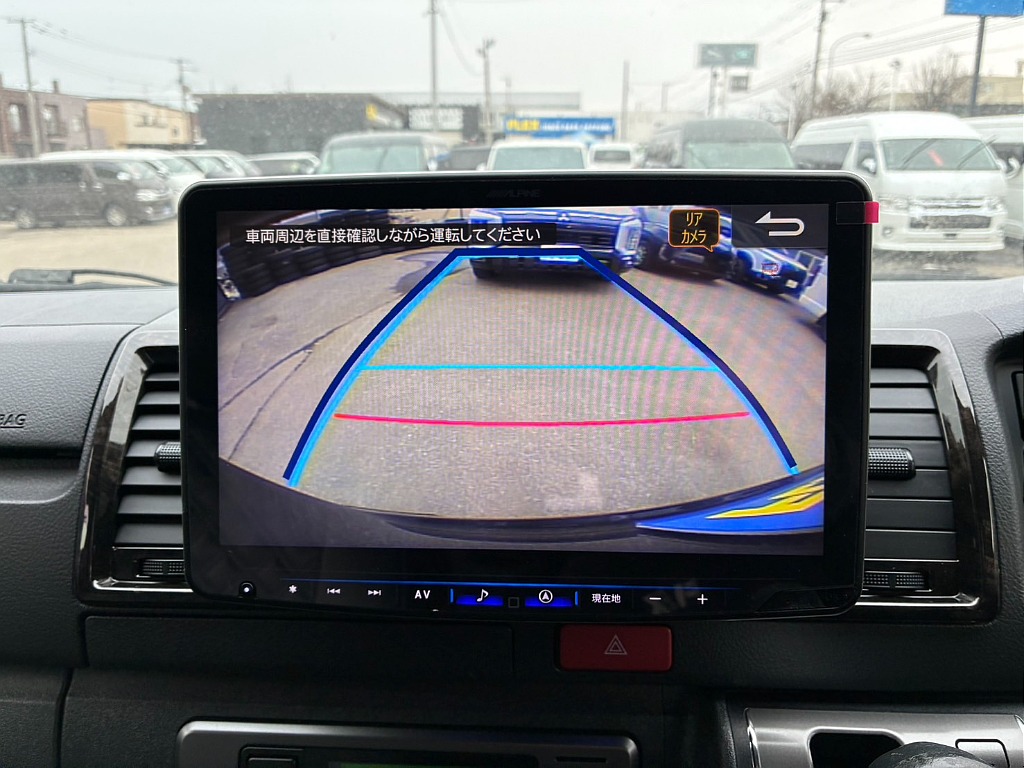 バックカメラ付き！