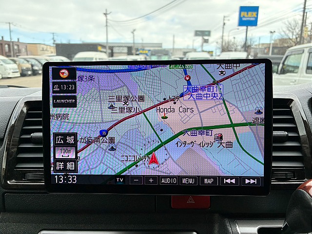 Panasonicストラーダ大画面ナビ搭載！