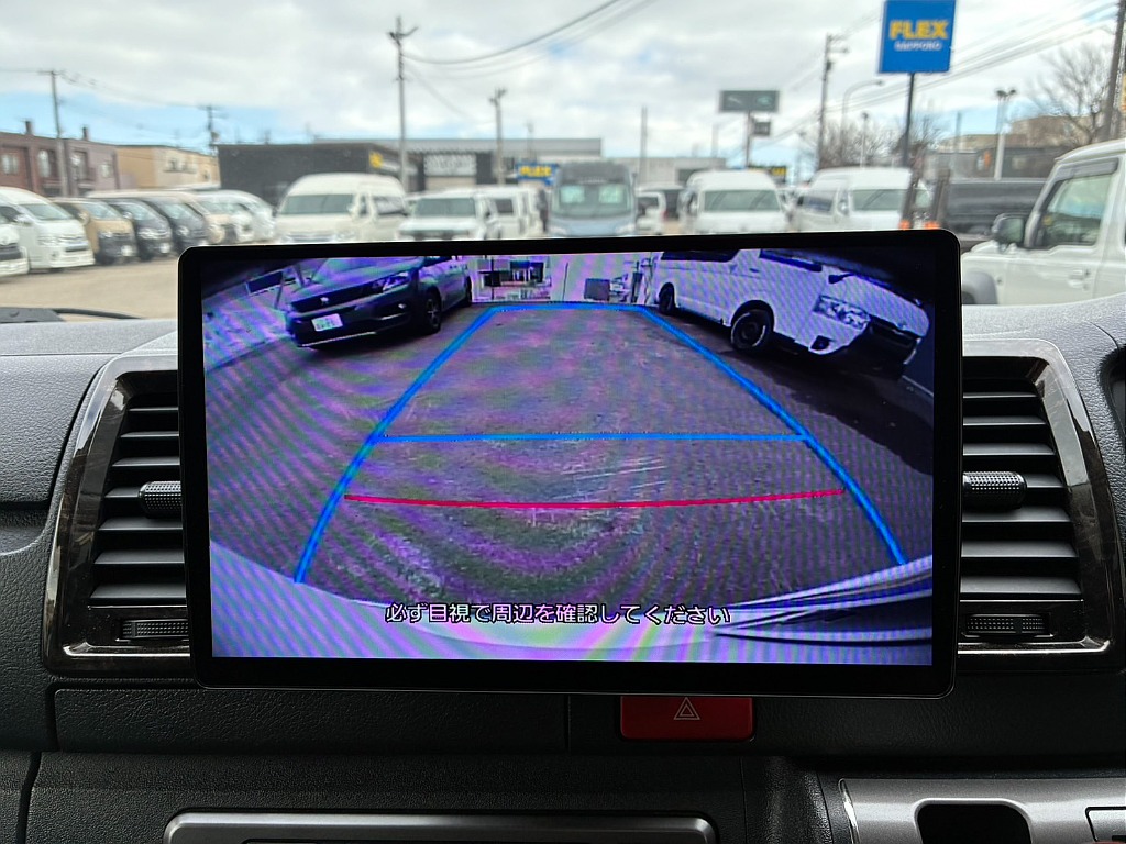 バックカメラ付き！