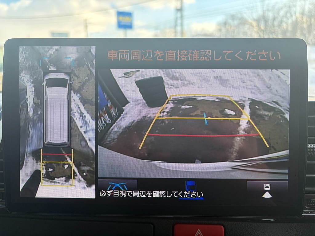 パノラミックビューモニター付き！