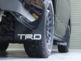 TRDマッドフラップも装備されております！