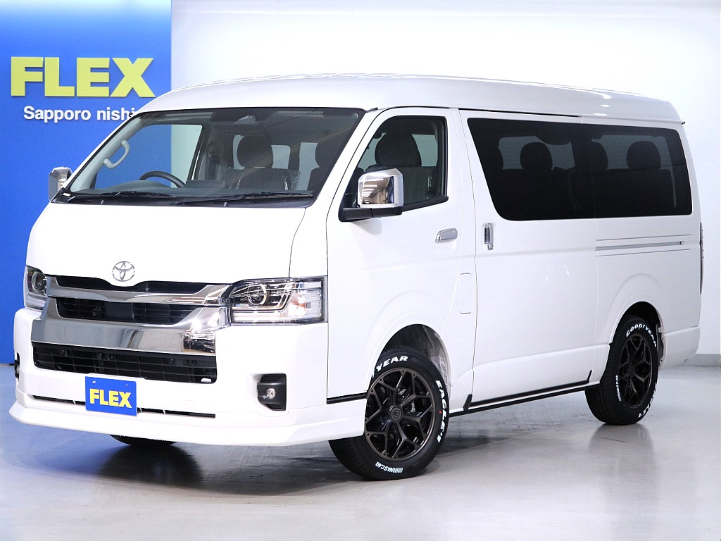 新型ハイエースワゴンGL4WD ベースシートPKG♪