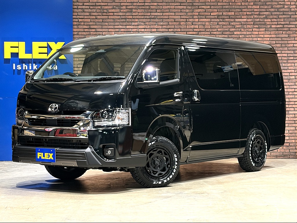 トヨタ&nbsp;ハイエース&nbsp;ワゴン2.7GLロング ミドルルーフ 4WD&nbsp;パーキングサポートPlusレス&nbsp;石川県