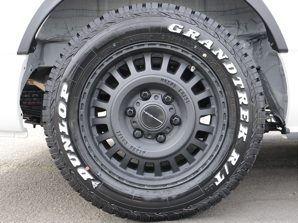 ネクサスクレストNC-1 16インチAW＆ダンロップ　グラントレックタイヤ装着済み！！