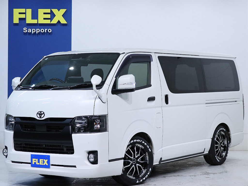 令和3年ハイエースバンダークプライム2の車両が入庫致しました♪1.5inローダウン×BlackEditionで洗練されたデザインにカスタムされております！
