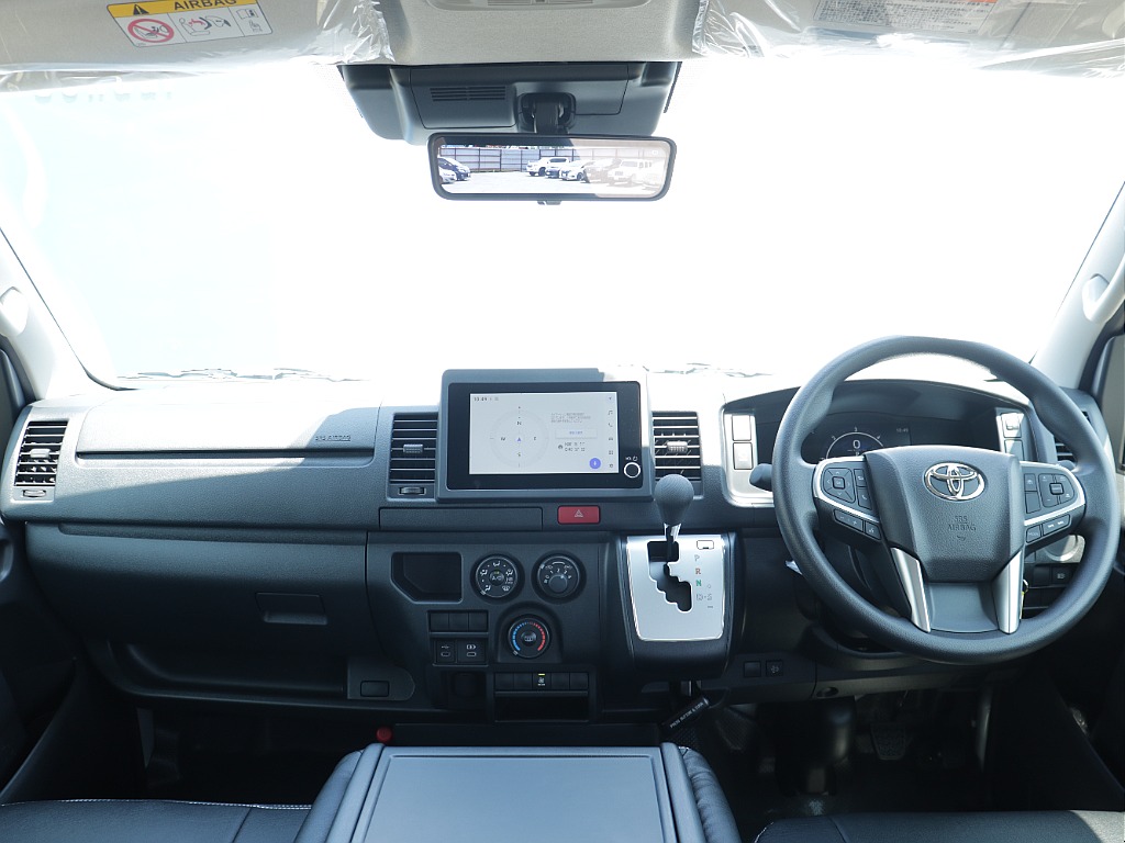 9型の運転席回り！ハンドルや安全装置など新しくなっています！