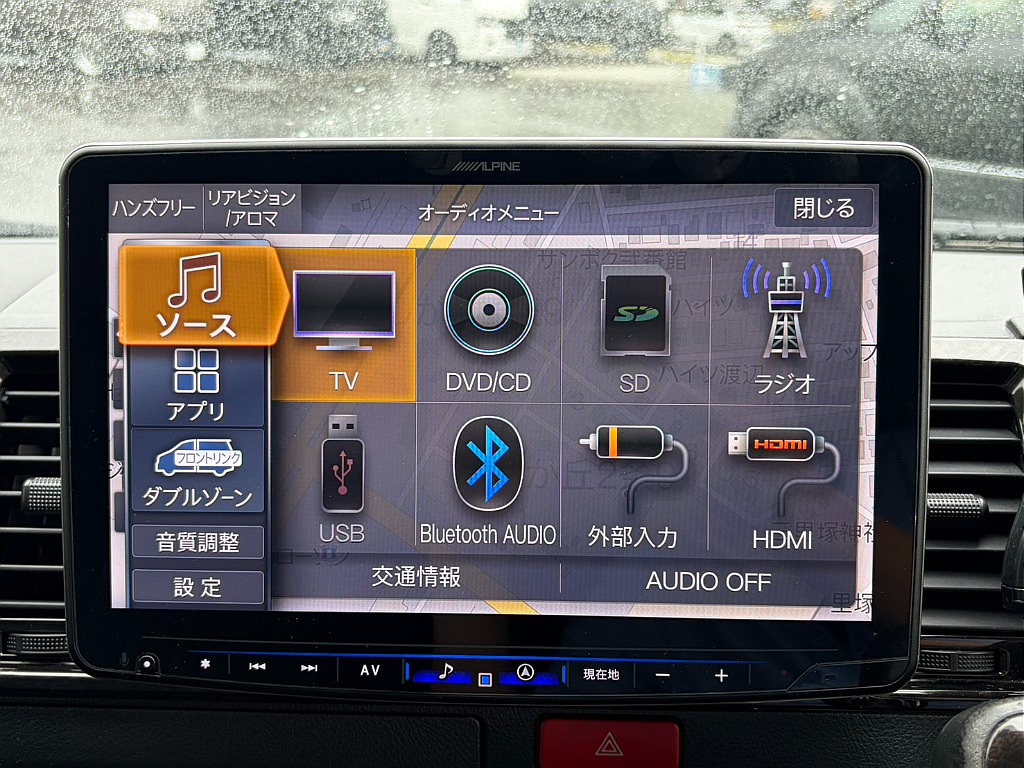 アルパインＢＩＧーＸを装着！