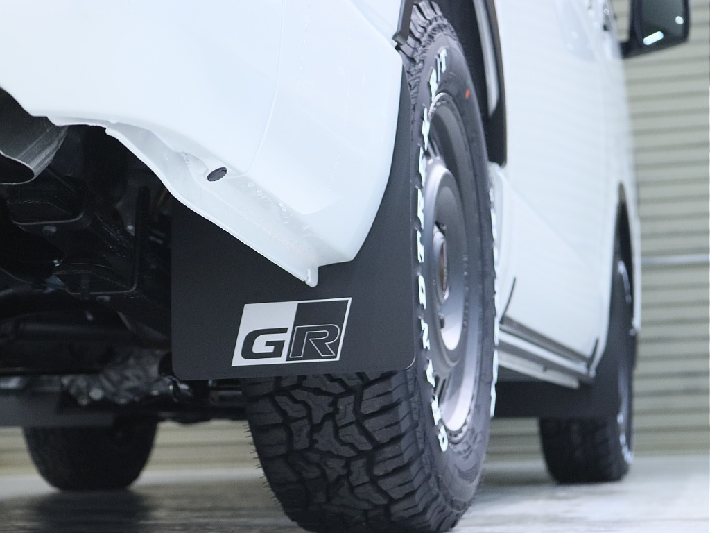 GRマットフラップも装着！