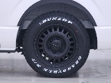 FLEX オーバーフェンダーMB　FLEX NC-1 16インチアルミ　 ダンロップ　グラントレックタイヤ