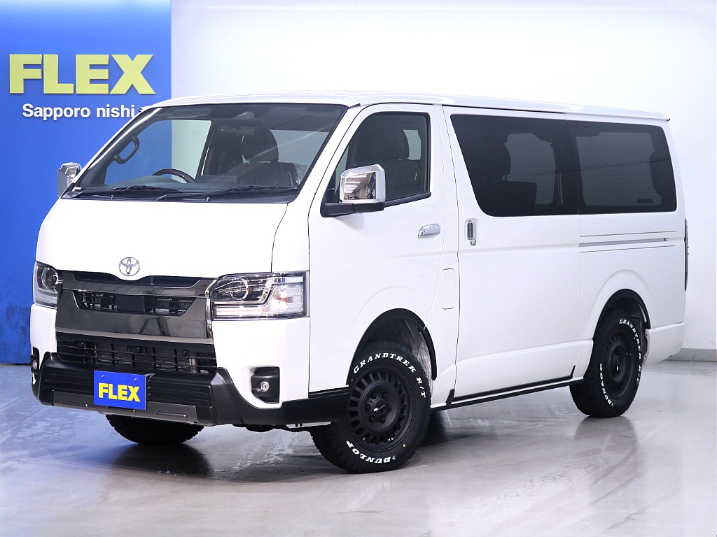 《5人乗り》新型ハイエース！大人気☆跳ね上げベットキット付き☆