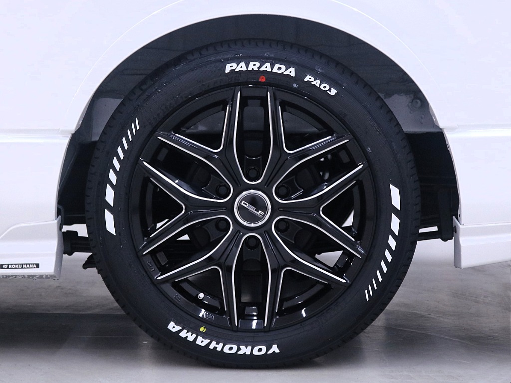 YOKOHAMA　PARADA　PA03　×　FLEX　Delf01　ブラックミーリング