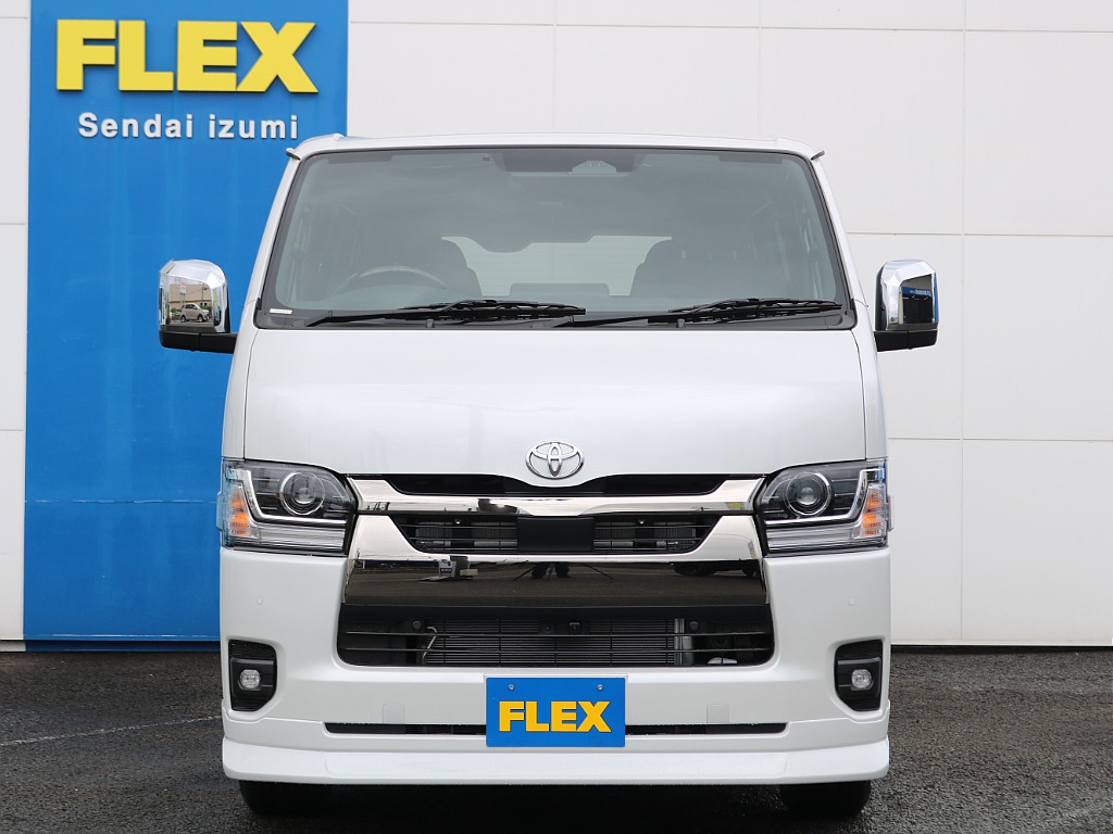 DelfinoLineフロントスポイラーを装着済み♪スポーティースタイルな仕上がりに♪
