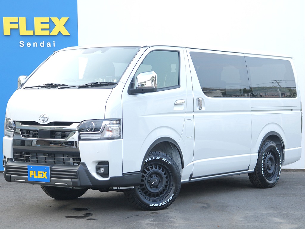 ★ハイエースバン ダークプライムⅡ スーパーGL 2.8L ディーゼル4WDの車両が入庫いたしました！★