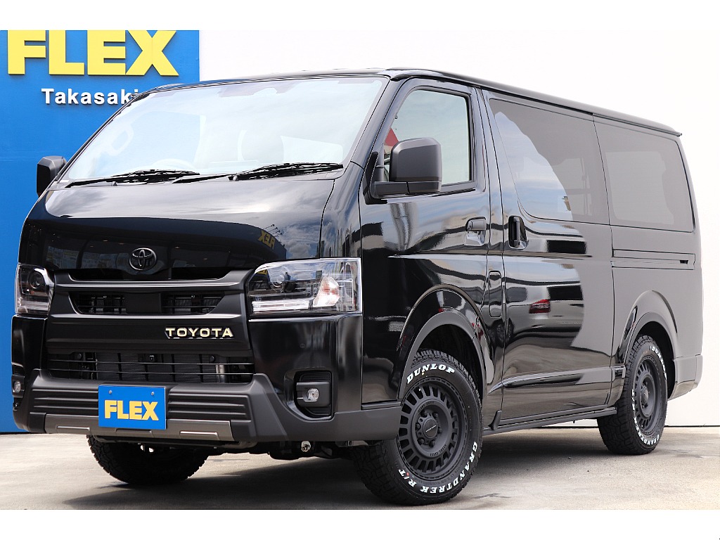 新車ハイエースバンディーゼル４ＷＤ！ブラックエディション！！